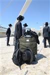 Yeshiva students by way of public transportation in Jerusalem