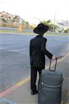 Yeshiva students by way of public transportation in Jerusalem