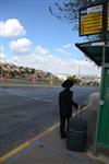 Yeshiva students by way of public transportation in Jerusalem