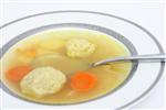 Matzo ball soup