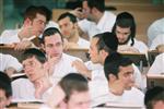 Students learn at the Kollel Ateret Shlomo