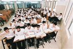 Students learn at the Kollel Ateret Shlomo