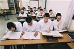 Students learn at the Kollel Ateret Shlomo