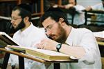 Students learn at the Kollel Ateret Shlomo