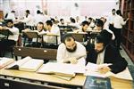 Students learn at the Kollel Ateret Shlomo