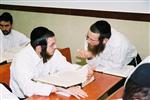 Students learn at the Kollel Ateret Shlomo