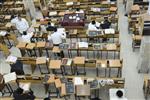 Mir Yeshiva students studying in Jerusalem