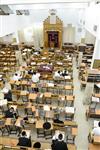 Mir Yeshiva students studying in Jerusalem