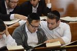 Mir Yeshiva students studying in Jerusalem