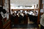 Mir Yeshiva students studying in Jerusalem