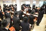 Students of the the Netivot Chochma in Jerusalem