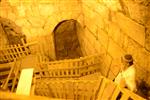 Underground tunnels in the Old City of Jerusalem Western Wall