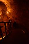 Underground tunnels in the Old City of Jerusalem Western Wall