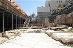 Archaeological excavations at the Western Wall