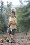 Children collecting firewood Lag BaOmer