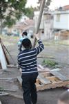 Children collecting firewood Lag BaOmer