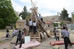 Children collecting firewood Lag BaOmer