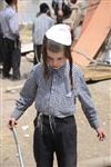 Children collecting firewood Lag BaOmer