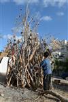 Children collecting firewood Lag BaOmer