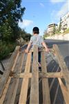 Children collecting firewood Lag BaOmer