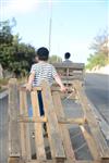 Children collecting firewood Lag BaOmer