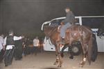 Light and dancing around Lag Ba&#39;Omer bonfire