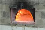 Unleavened bread are baked in a special oven to be kosher for Passover