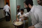 Unleavened bread are baked in a special oven to be kosher for Passover