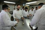 Unleavened bread are baked in a special oven to be kosher for Passover