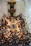 Great Ashkenazi synagogue in the Old City of Jerusalem was destroyed and renovated several times