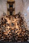 Great Ashkenazi synagogue in the Old City of Jerusalem was destroyed and renovated several times