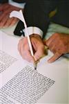 Buying a Sefer Torah with joy and dancing and mitzvah meal