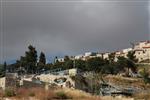 The old cemetery on the slopes of the Old Town in Safed