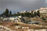 The old cemetery on the slopes of the Old Town in Safed