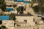 The old cemetery on the slopes of the Old Town in Safed