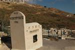 The old cemetery on the slopes of the Old Town in Safed