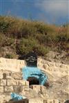 The old cemetery on the slopes of the Old Town in Safed