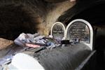 The old cemetery on the slopes of the Old Town in Safed