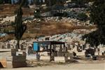 The old cemetery on the slopes of the Old Town in Safed