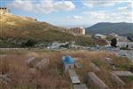 The old cemetery on the slopes of the Old Town in Safed