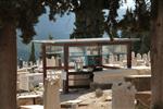 The old cemetery on the slopes of the Old Town in Safed