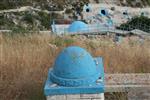 The old cemetery on the slopes of the Old Town in Safed