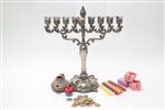 hanukkah dreidel Menorah