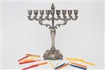 hanukkah dreidel Menorah