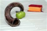 Shofar for blowing the shofar on Rosh Hashanah