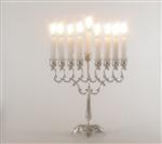 Silver menorah