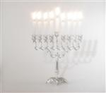 Silver menorah